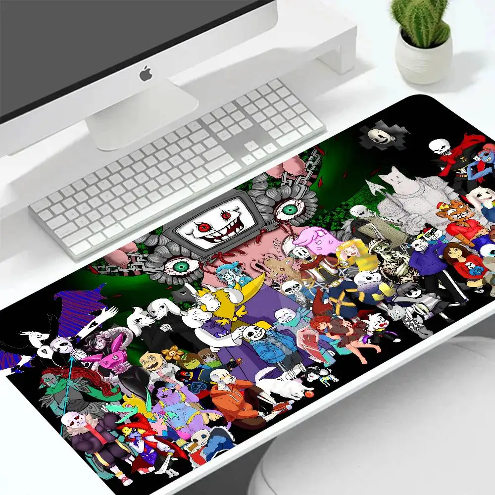لوحة ماوس Undertale GAME مضادة للانزلاق مناسبة للكمبيوتر المكتبي والرياضات الإلكترونية ولوحة المفاتيح XXL