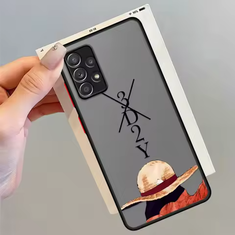 TPU Cover Phone Case for Samsung Galaxy A72 A26 A32 A21s A54 A53 A56 A36 A23 A24 A52 A22 A34 A33 A35 A25 Anime One Pieces