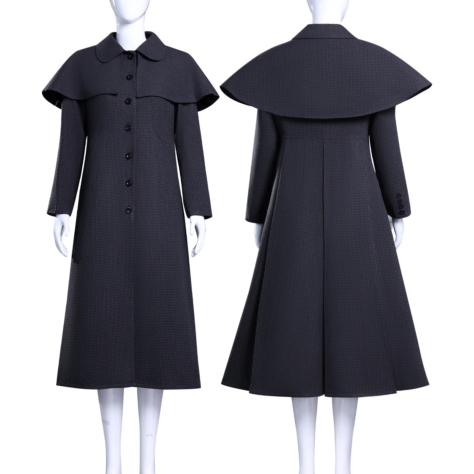 

Wednesday Cos The Addams Family Cos Marnie's Coat Cosplay Costume 2D Movie Anime