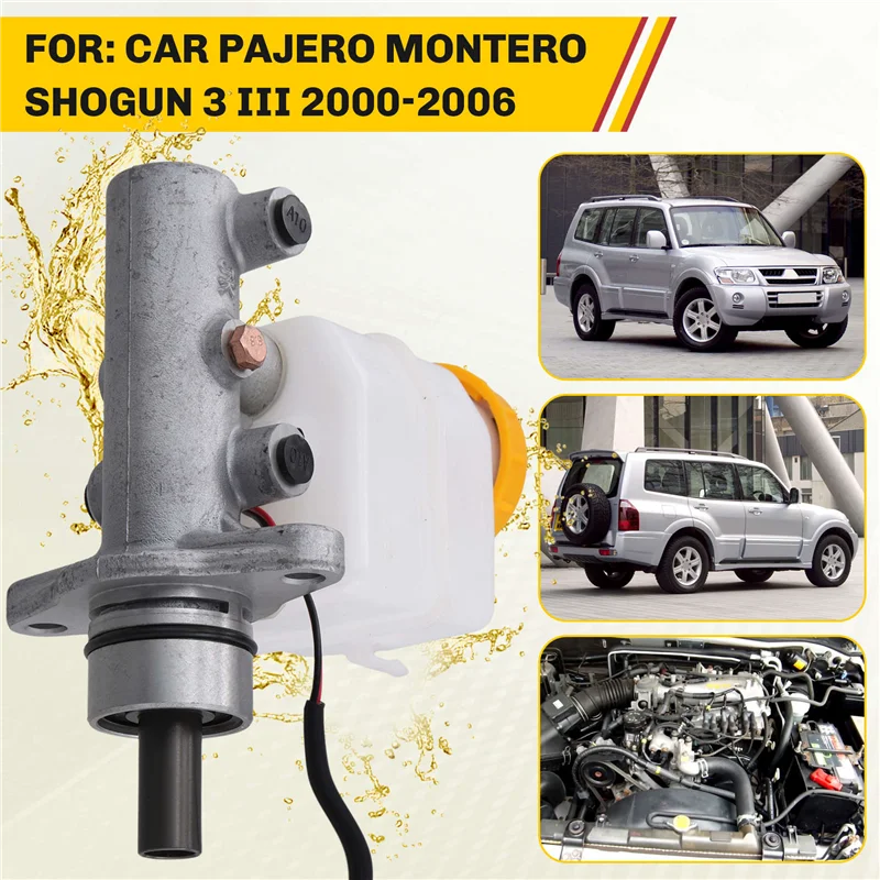 

Brake Master Cylinder 4625A201 MR475274 MR204853 MB620532 8619A016 For Mitsubishi Pajero Montero Shogun 3 III 2000-2006