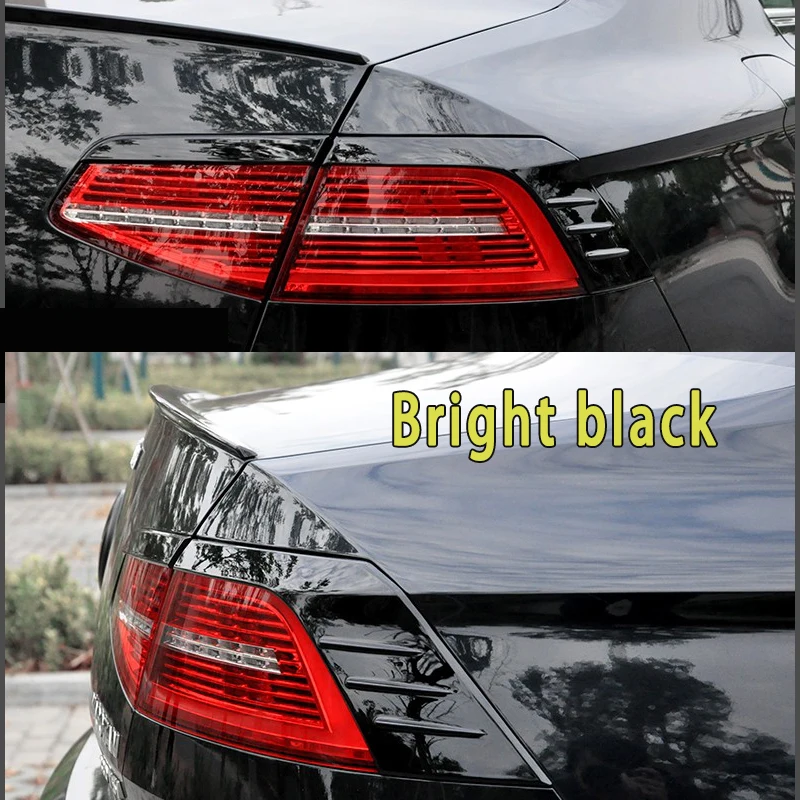 Car Styling For VW Passat B8 Sedan 2015 2017 2018 2019 Rear Lamp Decoration Bright Black Body Kit Baking Paint Patch Accessory