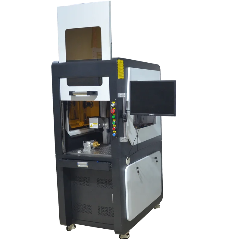 Fiber Laser Marking Machine With Protect Cover  Raycus MAX 20W 30W 50W