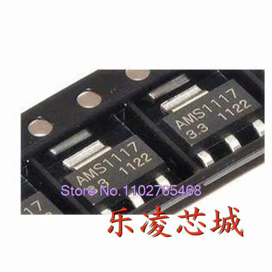 

20PCS/LOT AMS1117-3.3 -1.8 1.2 2.5 5.0V IC LDO SOT223