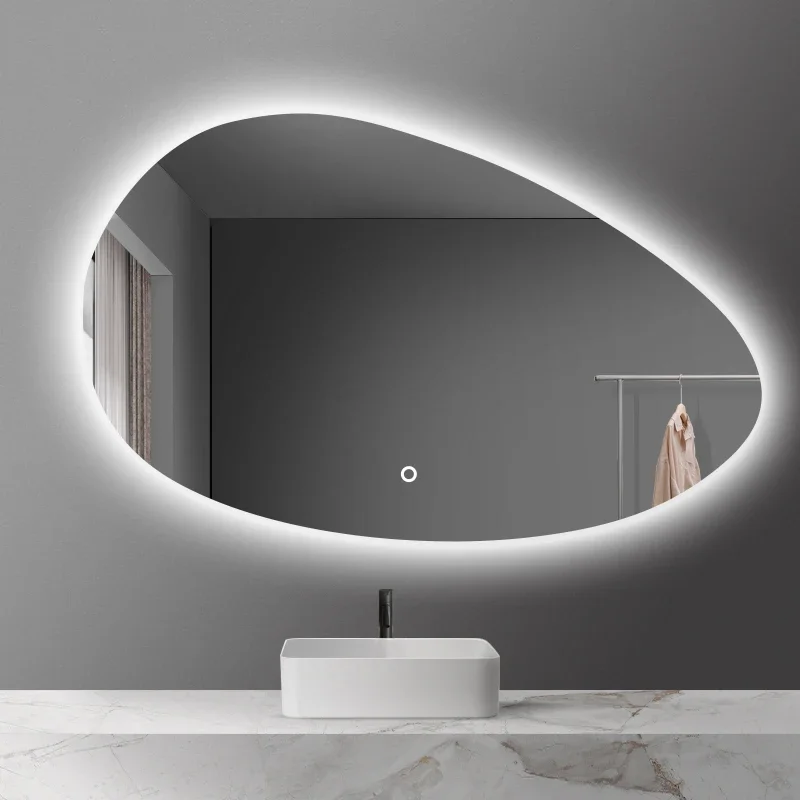 Shower Full Body Led Mirror Smart Vanity Light Aesthetic Large Makeup Mirror Pocket Cosmetic Backlight Decor Espejo Pared Miroir