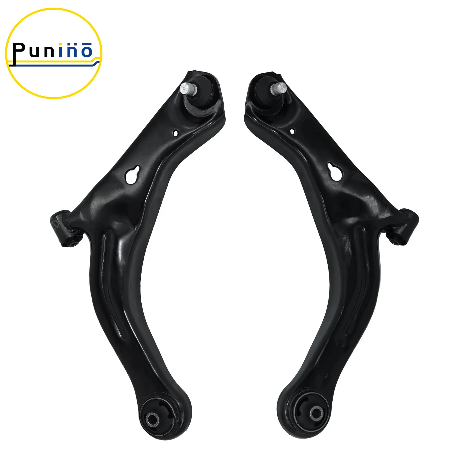 Punino 6pcs Front Lower Control Arm Sway Bar Outer Tie Rod Kit for Ford Escape Mazda Tribute Mercury Mariner 2010 2011 2012