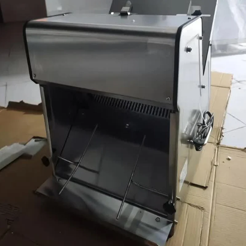 Sales of commercial small electric bread slicer stainless steel blade baking equipment