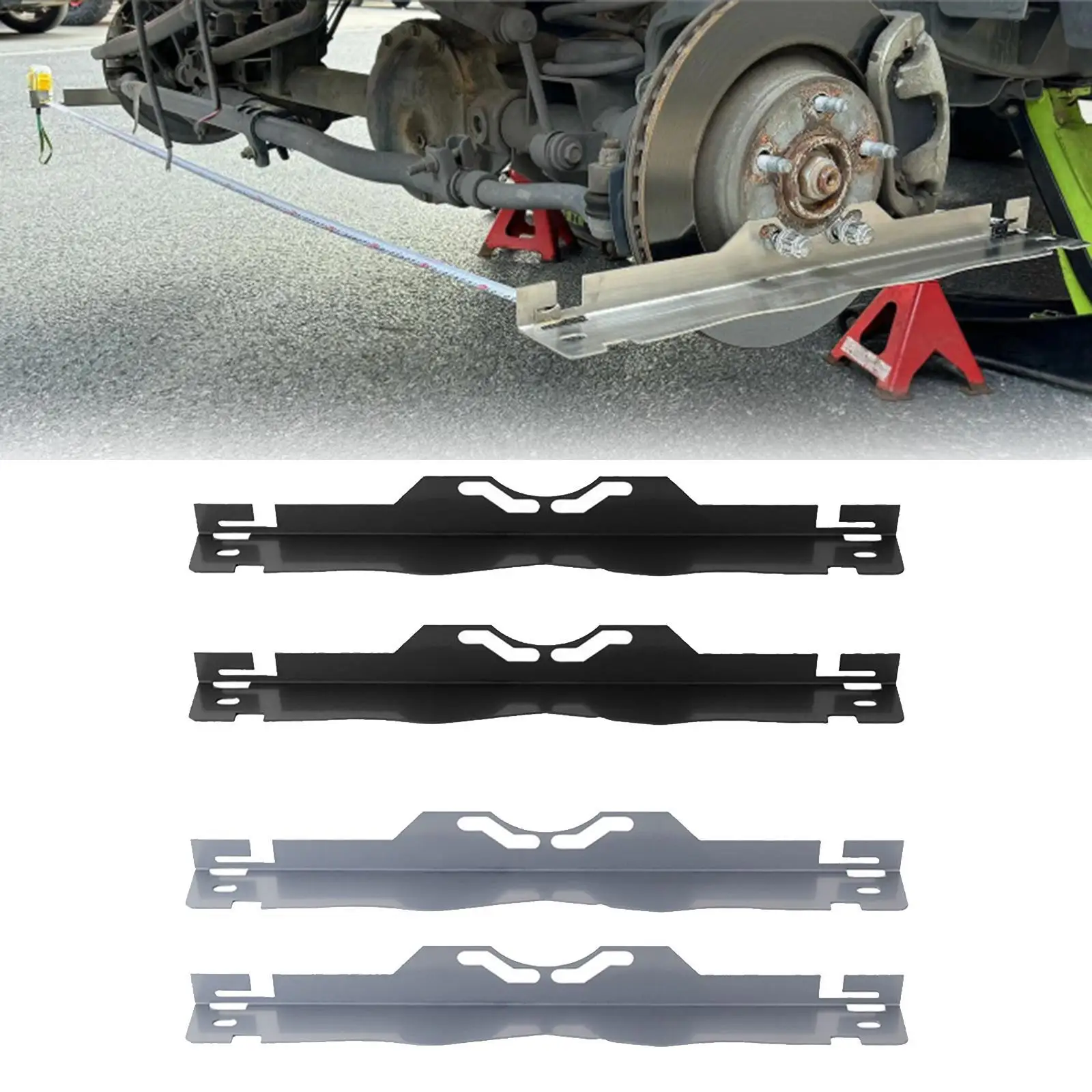 

2Pcs Car Wheel Alignment Tool for Accurate Measurements Mechanic Truck