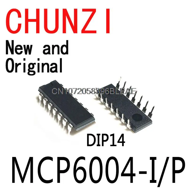 10PCS New and Original DIP8 DIP14 MCP6002 MCP6004 MCP601 MCP602 MCP6004-I/P MCP6002-I/P MCP601-I/P MCP602-I/P