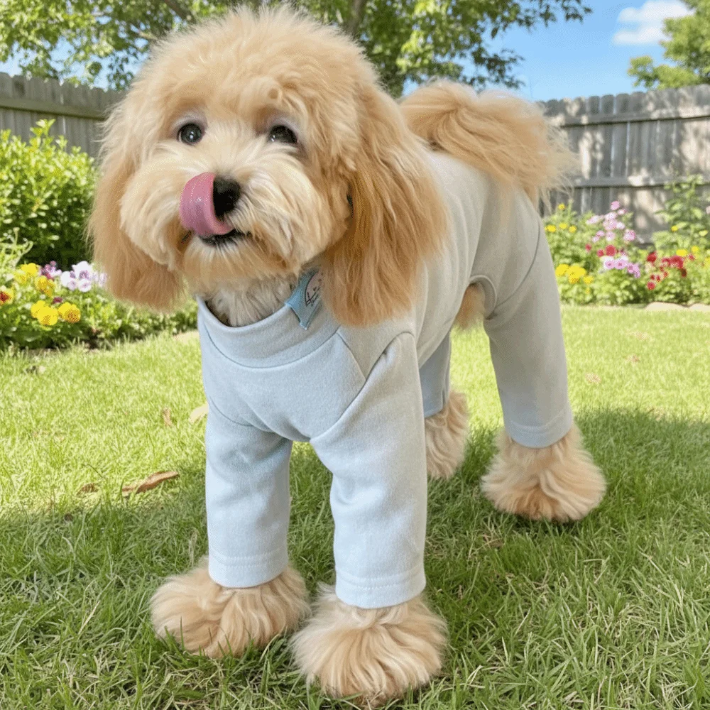 

Casual Style Warm Elastic Pet Jumpsuit Breathable Windproof Pet Four Legged Pants Soft Comfortable Dog Base Shirt Autumn Winter