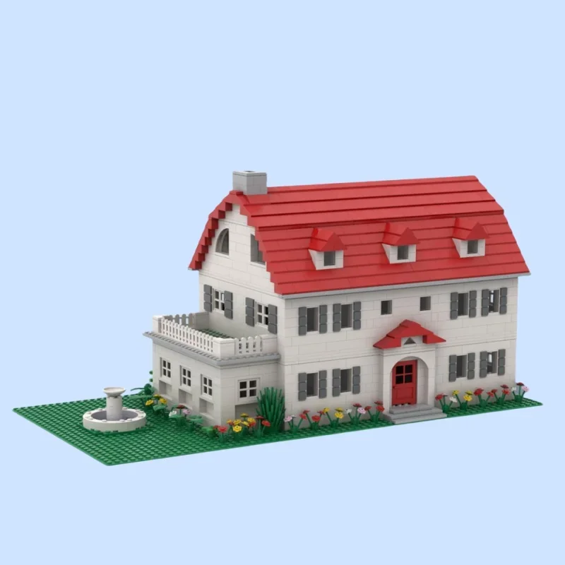 2135PCS Amityville Horror House MOC Creative street view Model Building Blocks Architecture DIY Education Model Toys Gifts