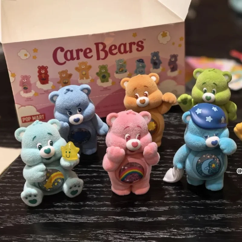 New Genuine Heart Bear Multicolor Embrace Series Collectible Figure Trendy Blind Box Toy Fashionable Gift