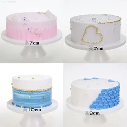 Simulation Cake Silicone Fake Cakes Cake Model Naked Embryo Window Display Samples Decorate Birthday Cakes Silicone Molds