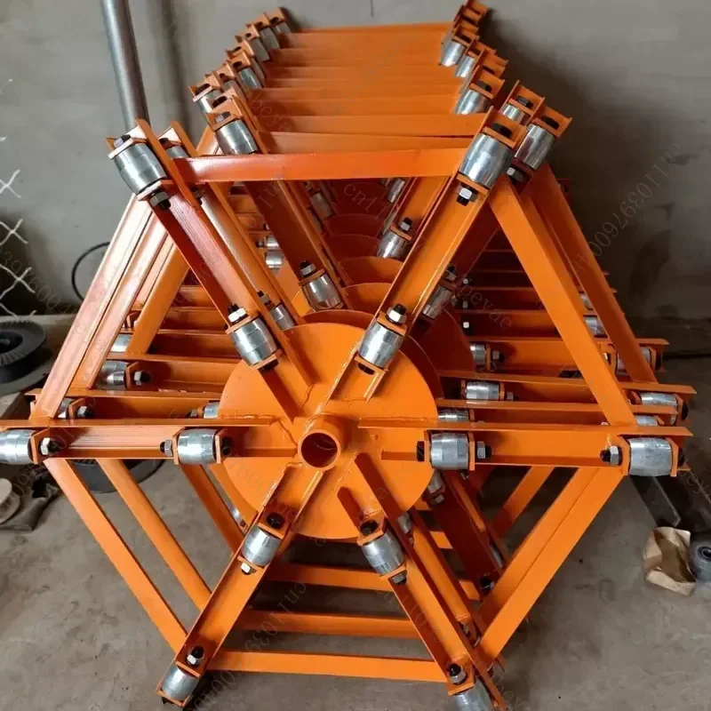 Cable disk Channel steel Optical cable pay-out frame Iron disk Steel strand pay-out rack