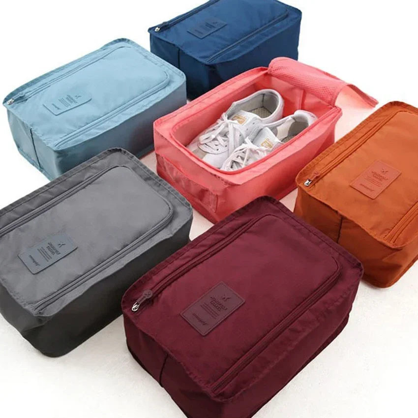 

1 шт.-портативная складная сумка для хранения обуви, многофункциональная водонепроницаемая дорожная сумка для обуви, сумка-органайзер