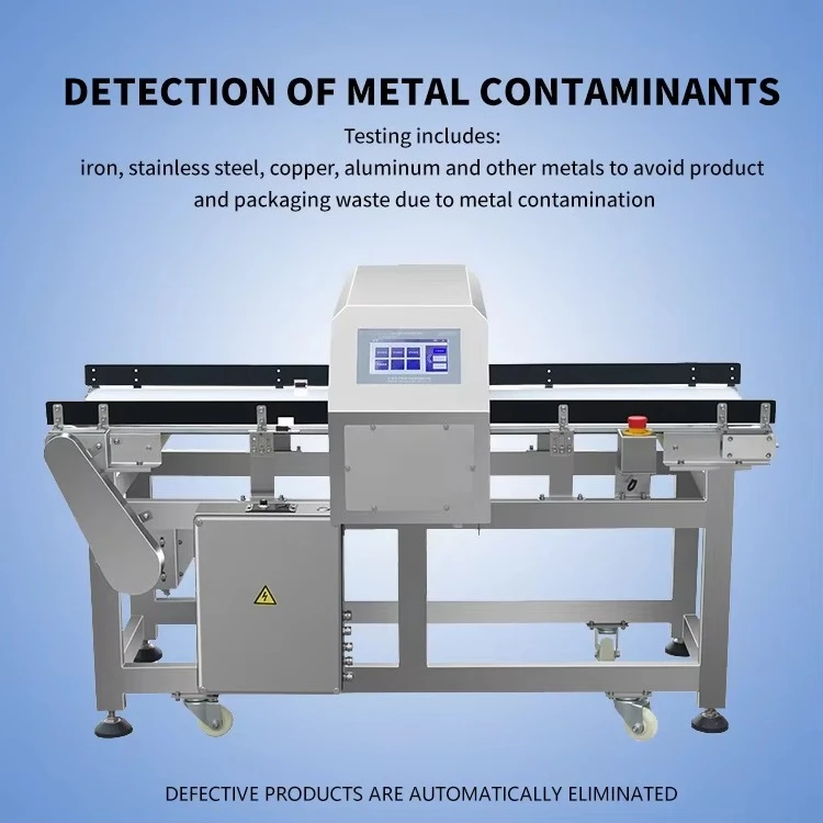 Automatic Food Production Line Metal Detector for Spices for Beverage Paper Packaging PLC Core Best Price Food Industry
