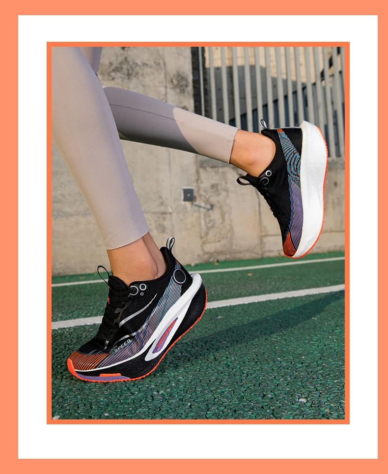 Unisex Carbon-Laufschuhe, atmungsaktiv, stabil und leicht, Marathon-Sportschuhe für Herren und Damen, dämpfend und rutschfest – Detail 27