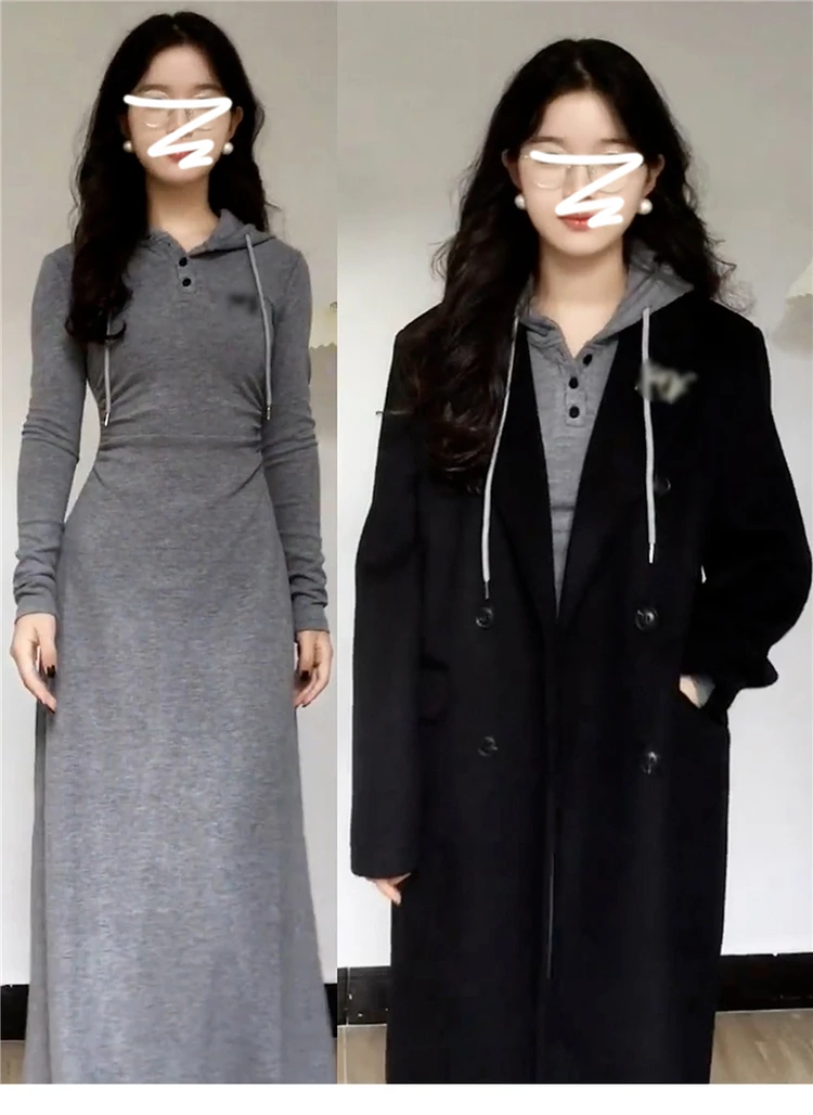 Vestidos de manga larga para mujer, boda civil, verano, Modal, con cordones, ahumado, con abertura lateral, corte entallado, ultracorto, estilo Millennium Hot Girl