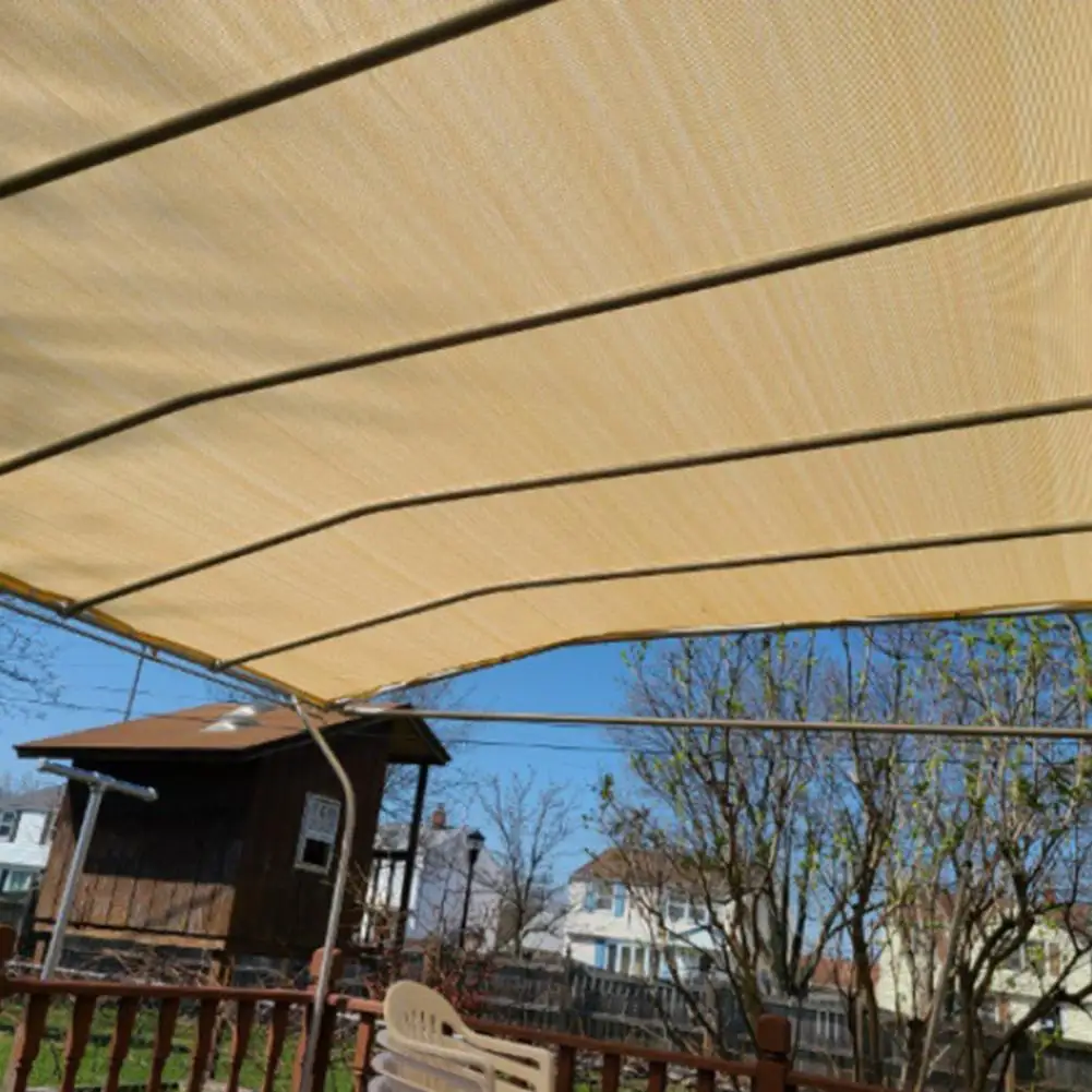 

Sunshade Tarp Waterproof Drainage Outdoor Canopy Durable Sunshade Tarp Premium Awning Set for Garden Balcony Patio Waterproof