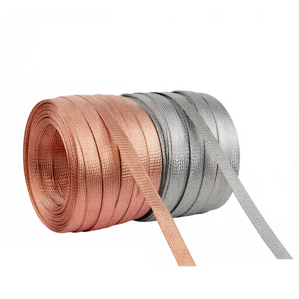 Copper Braided Sleeves 2/4/6/8/10/12/14/16/18/20~40mm Expandable Metal Sheath Screening Signal Wire Cable Shielded Metal Sheath