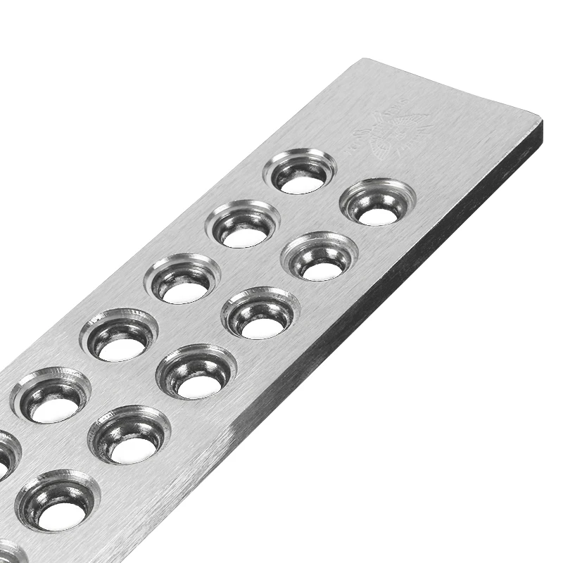 

Best Quality High Polish 10.25-14.00mm Tungsten Carbide Gold Wire Drawplate Round Holes Jewelry Draw Plate