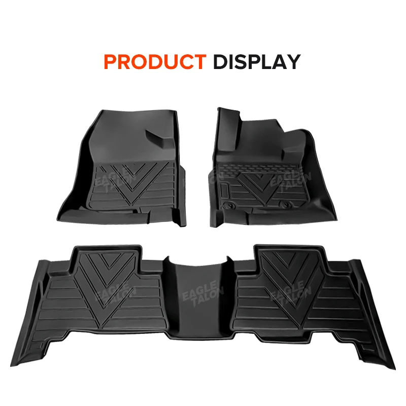 Custom TPE Car Floor Mat For Toyota Prado 7-Seat 2010-2022 21 20 19 18 17 16 15 14 Carpet Cover Waterproof Protector Accessories