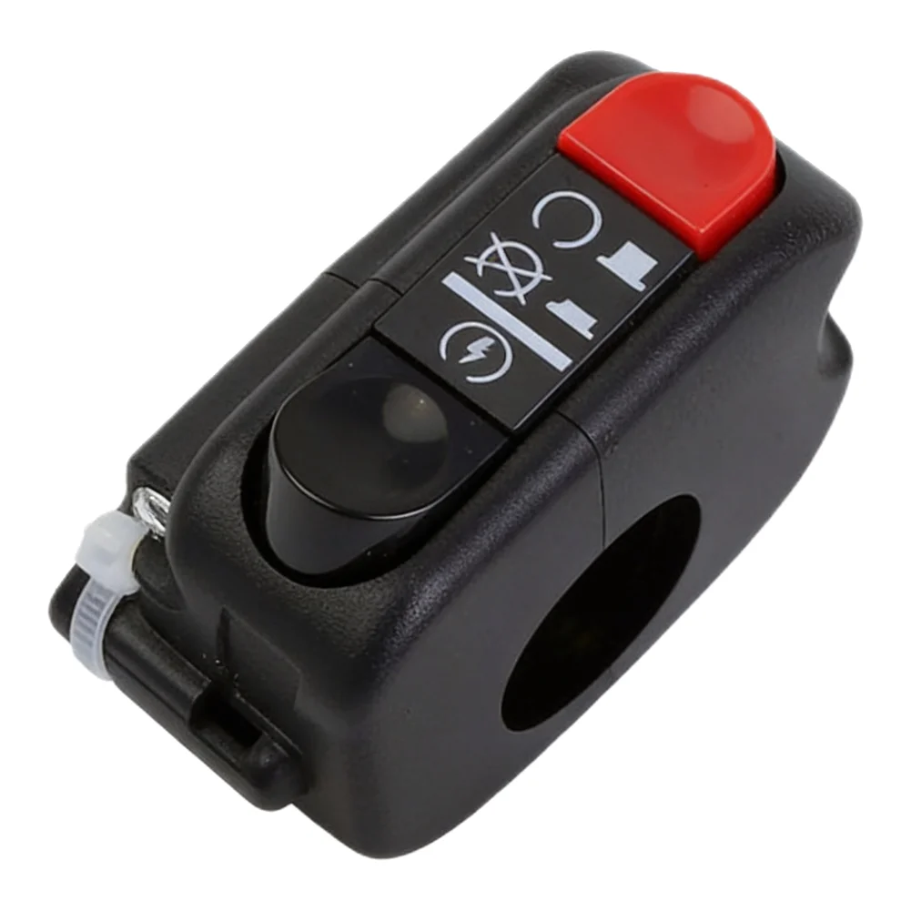 For 7 8 Inch Handlebar Handlebar Mount Switch ATV Handlebar Button Vehicle Handlebar 7 8 Inch Diameter Easy To Use