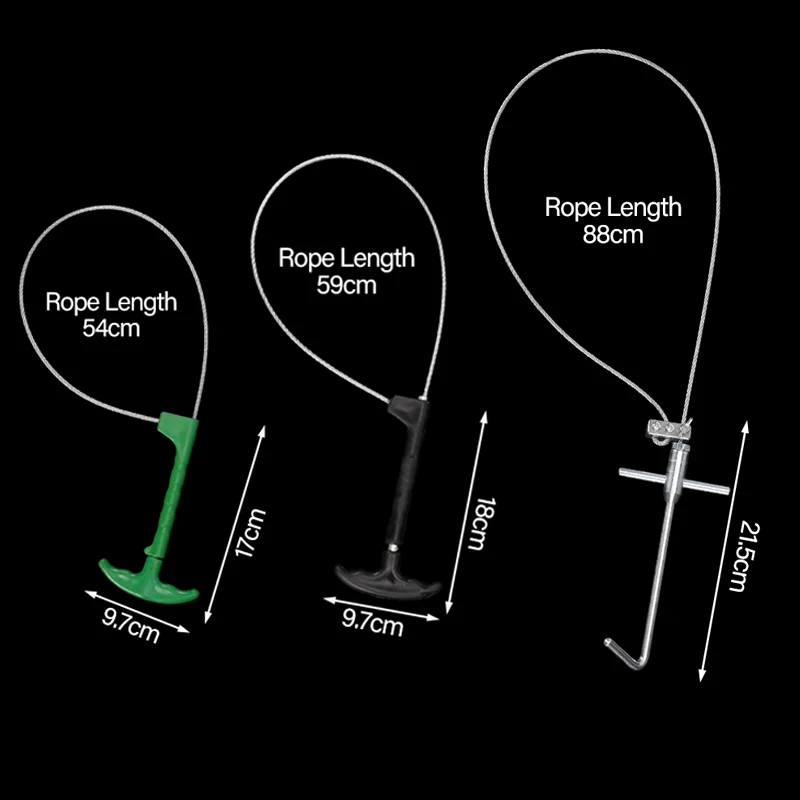 Juego de cebo para cerdos de ganado, cuerda fija para cerdos, herramienta para atrapar cerdos, equipo estirable con mango para efecto de sujeción de cerdito ﻿