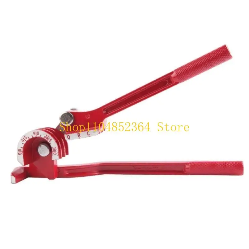 

652F 3 в 1 ручной трубогибочный инструмент для труб из мягкого металла 1/4 дюйма, 5/16 дюйма, 3/8 дюйма, угол 0-180 градусов,