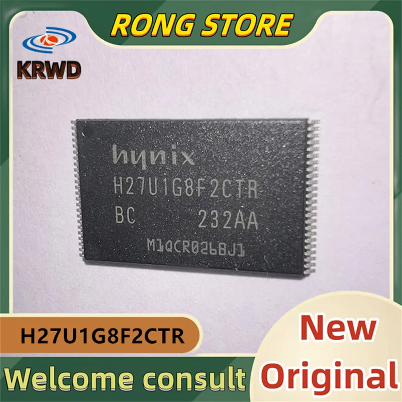 

10pcs H27U1G8F2 H27U1G8F2CTR-BC H27U1G8F2CTR TSSOP48 New and Original