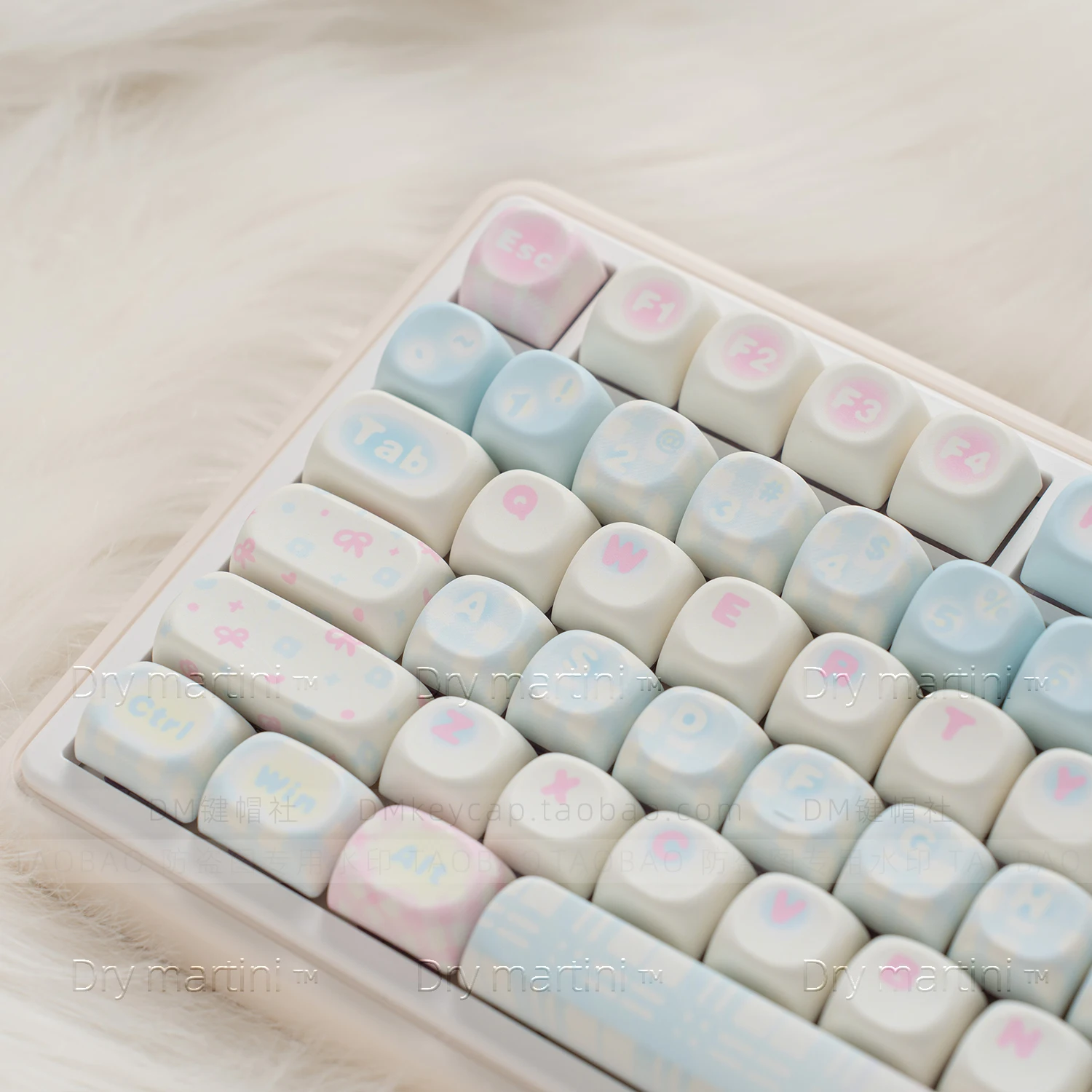 Keycap MOE ball cap halo PBT round five-sided hot sublimation 68 75 84 87 98 108 etc