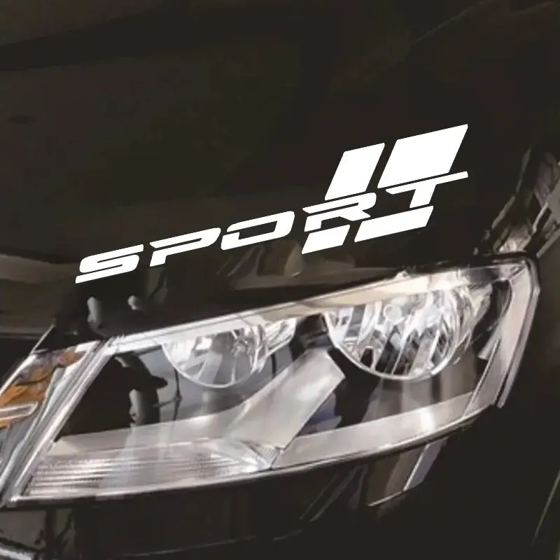 Sport Laser Sticker Waterproof Abrasion Resistant for Car Light Hood Window