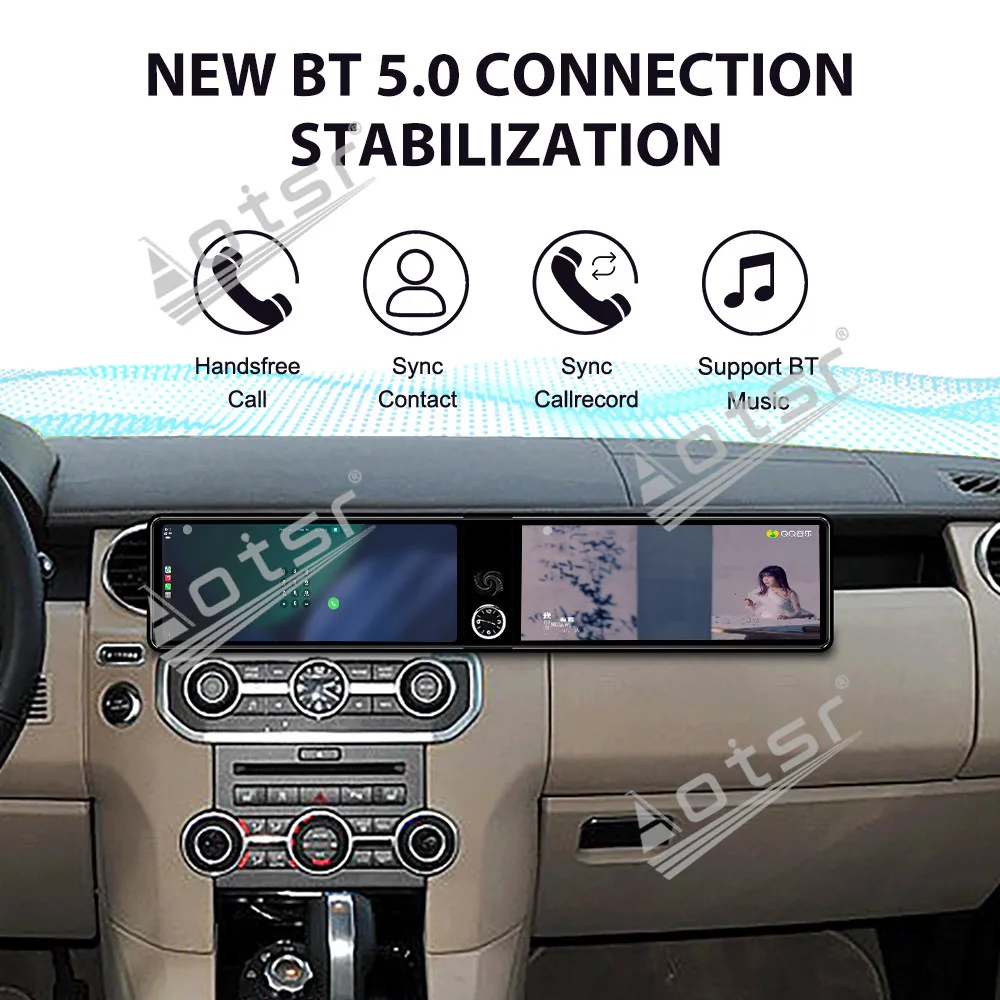 Para Land Rover Discovery 4 2010-2011, Sistema Operativo Android 13, Pantalla HD Dual de 12.3 Pulgadas, Navegación GPS, Reproductor Multimedia para Automóvil, Unidad Principal, Radio para Automóvil 3