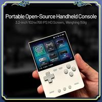 BRICK Handheld Game Console 128GB Portable Linux Video Game Console 3.2Inch 1024X768 IPS Screen Retro Game Controller B