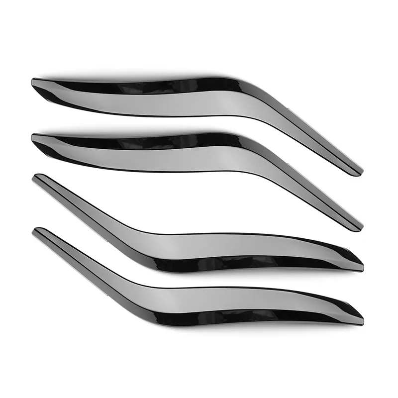 

4Pcs/Set Gloss Black Front Rear Left/Right Car Interior Inner Door Handle Inner Pull Trim Cover Armrest For BMW X1 E84 09-16