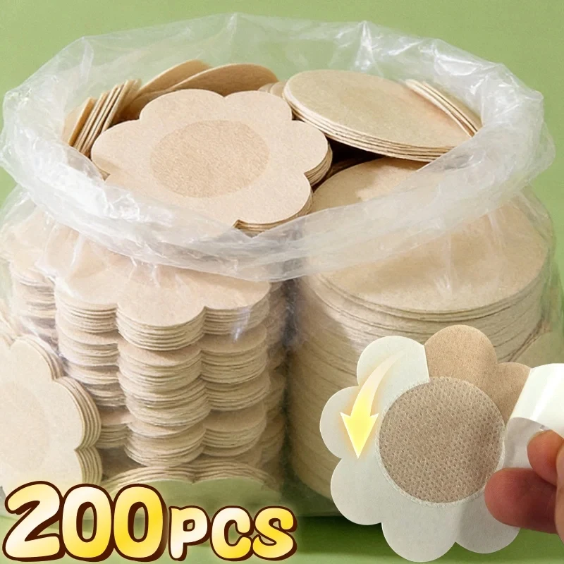 10-200pcs Nipple Cover Stickers Women Breast Lift Tape Pasties Invisible Self-Adhesive Disposable Bra Padding Chest Paste Patch