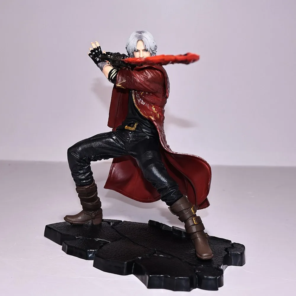 Devil May Cry 5 Handmade Artfx J Dante Nero Stock Case Decoration Collectible Birthday Gift Desktop Decoration Cartoon Anime