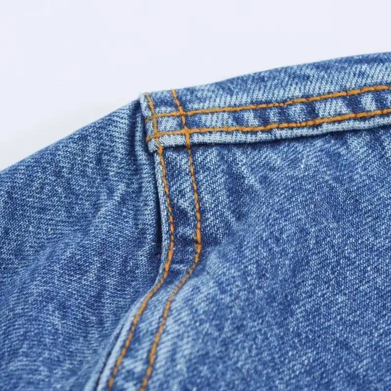 FANAN 2025 Autunno delle nuove donne Denim Trench Risvolto Manica lunga monopetto Casual Chic Midi Lunghezza Temperamento Giacca a vento