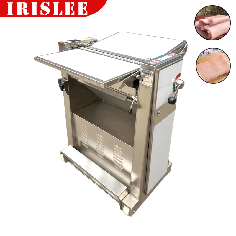 Peeler Machinery Remove Removed Skinning Peel Peeling Separating Decorticating Cutting Peel Pig Pork Skin Machine For Sale