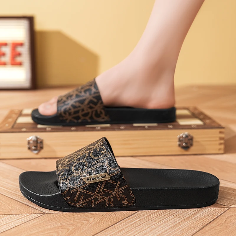 

Home Slippers Walk Around Home Slipper Summer Man Slippers Shoes Men Sliper Espadrilles Flip Flop Men's slippers Sliders Mens