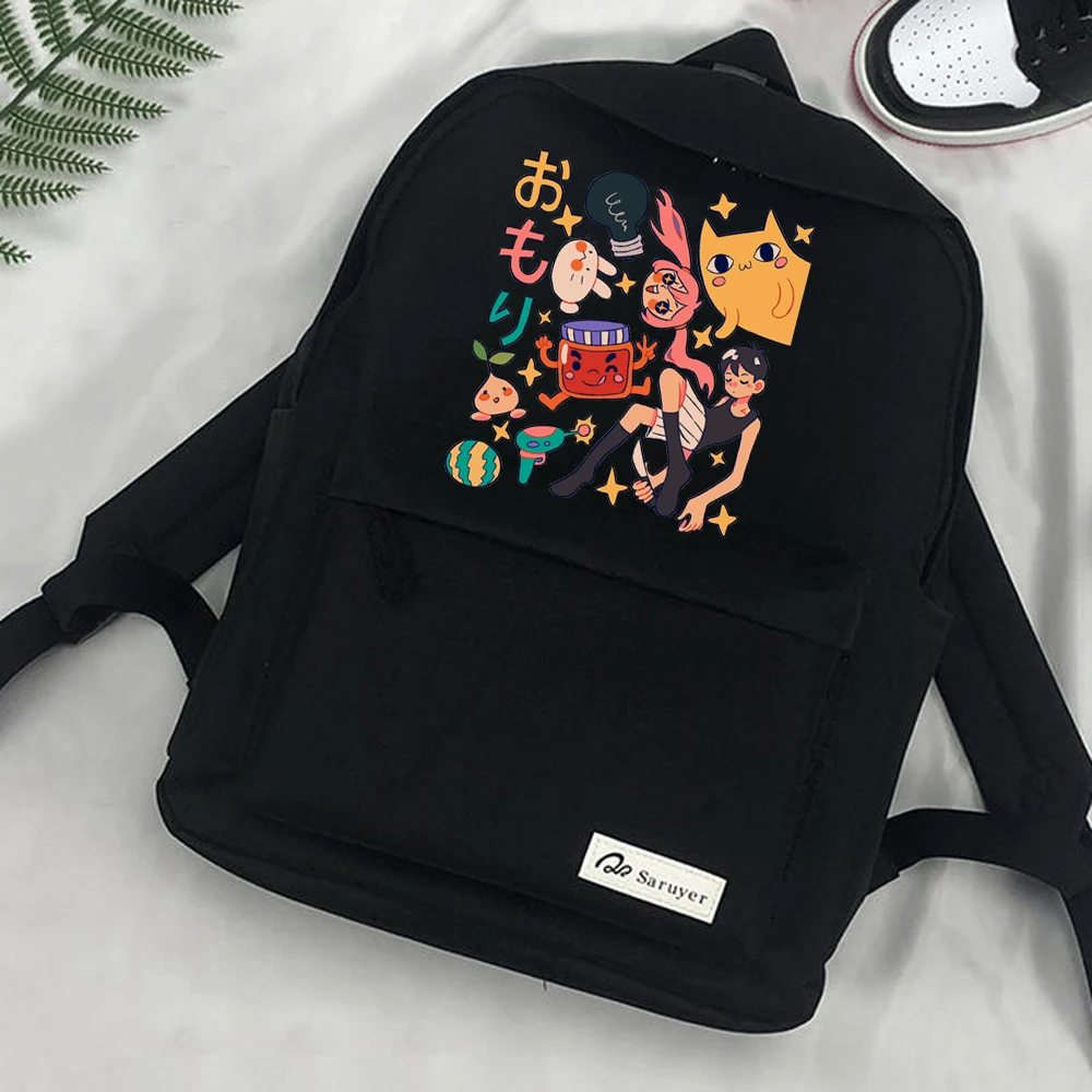 

Omori bolsas mochila bagpack anime school 2022 sac a dos schoudertassen sac femme bolso mujer backpack