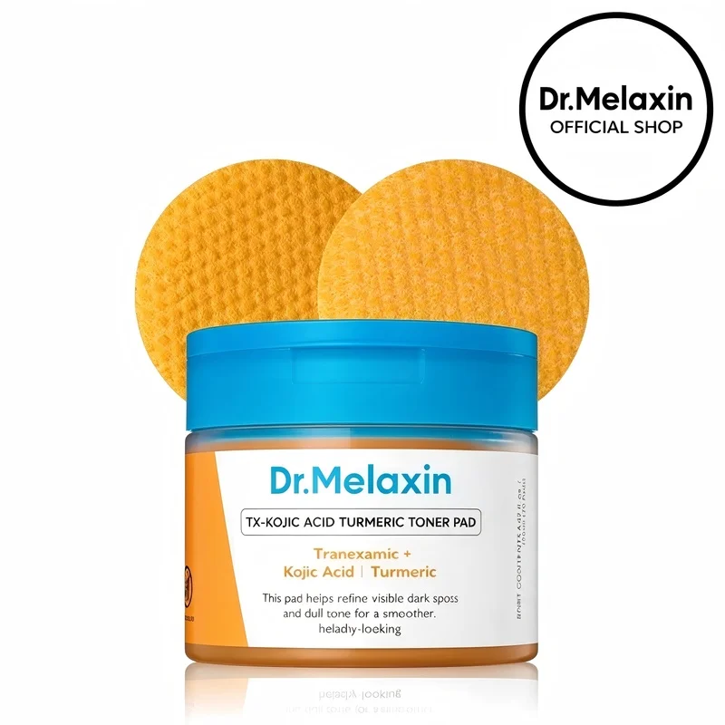 [Dr.Melaxin Official] Kojic Acid Turmeric TX Toner Pad 70pads, Dark Spot & Pigmentation Care for Uneven Skin Tone