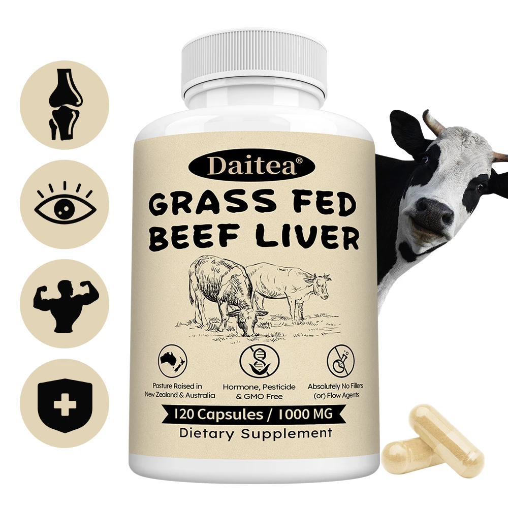 

Добавка для печени говядины, поддерживающая энергетическое производство, детоксикация, пищеварение, иммунитет и общие здоровье, без GMO