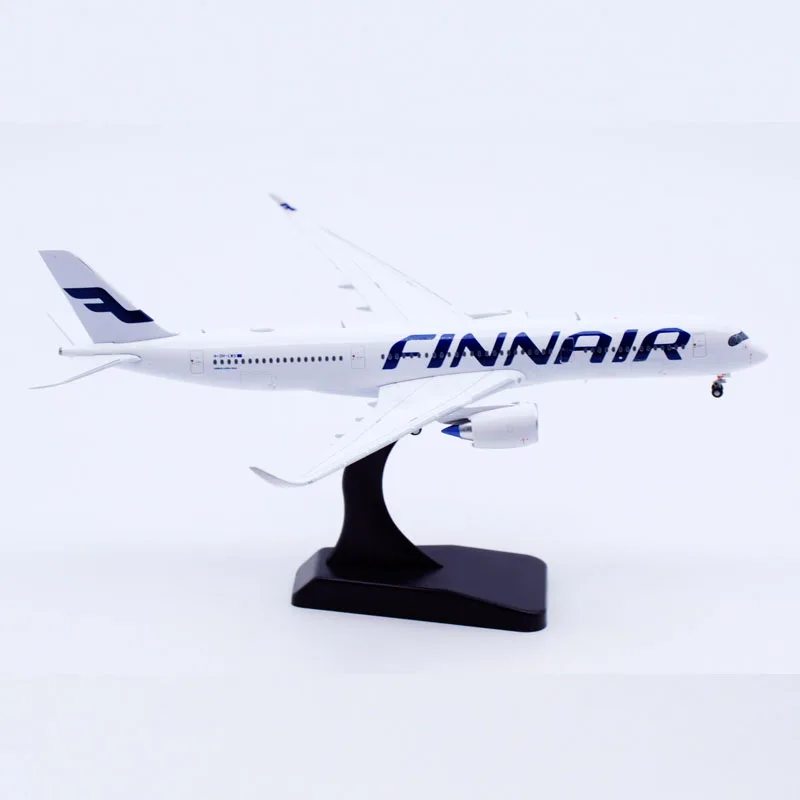 XX40AnthAlloy Collection Avion Cadeau JC Ailes 1:400 Finnair Airbus A350-900XWB Moulé Sous Pression Avion Jet Modèle OH-LWS avec Support