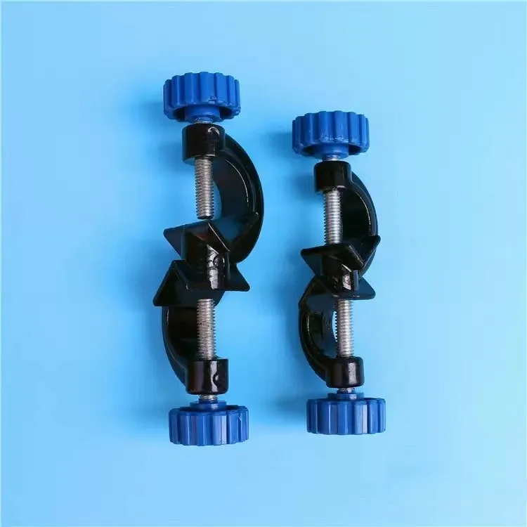 OEM Chemistry Lab Equipment Aluminum Alloy Spraying Clips 13mm 16mm 21mm 25mm Large Fixing Jaw Retort Stands Bosshead Clamp