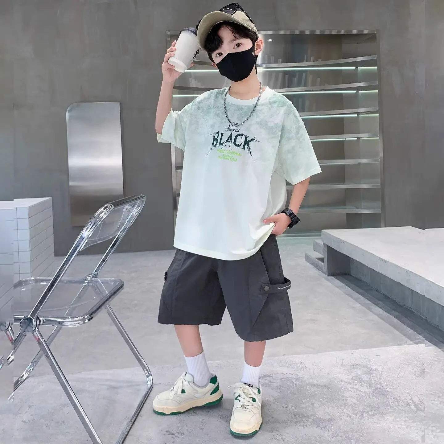 جديد الصيف الأولاد دعوى 120-17 - مراجعة Street Fashion Japan 2025 وسعره