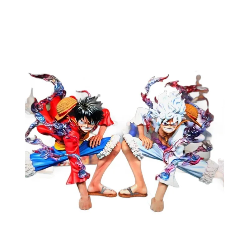 16 سنتيمتر قطعة واحدة لوفي نوعين الأحمر أو الأبيض أنيمي الشكل أرقام نماذج بولي كلوريد الفينيل تمثال نماذج الأولاد تحصيل حلية ألعاب الدمى