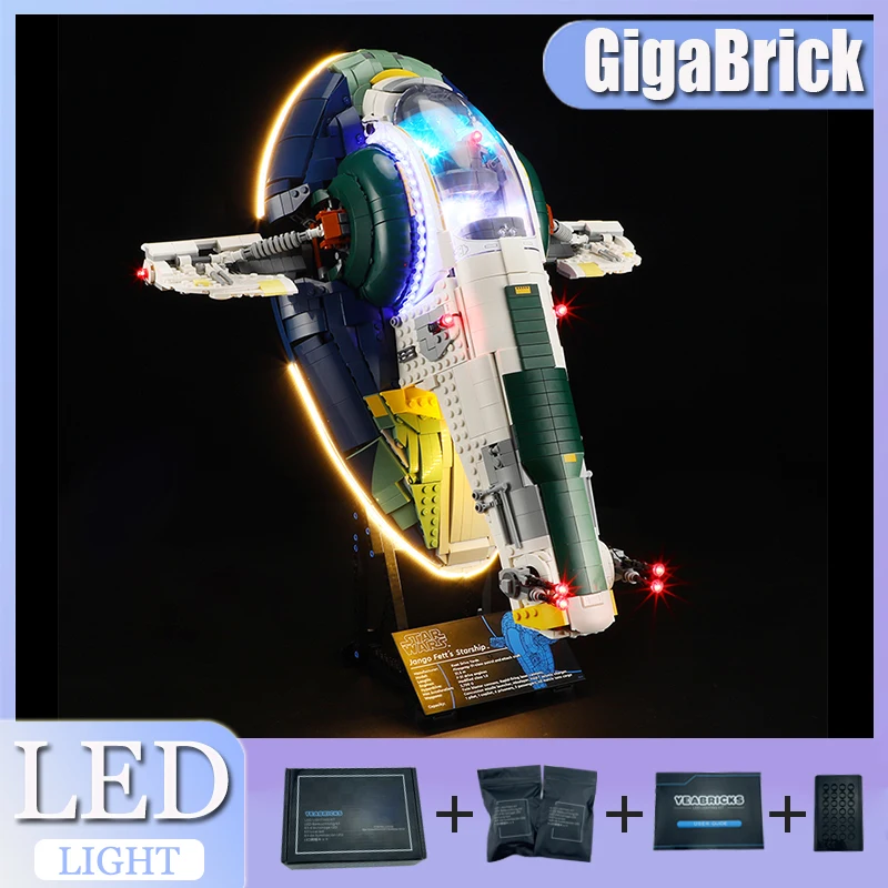 

DIY LED Light Kit For LEGO 75409 A Spitfire starship (Only LED Light,Without Blocks Model)