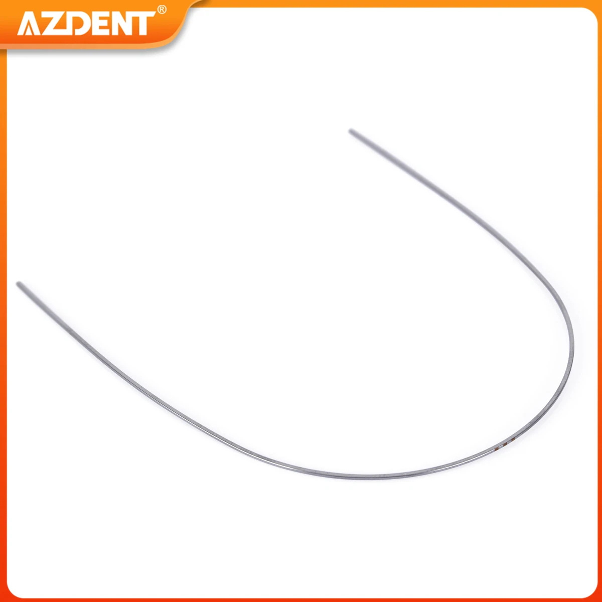 10PCS/Pack AZDENT Dental Orthodontic Heat Thermal Activated Niti Rectangular Round Arch Wires Natural Form Archwire Upper Lower