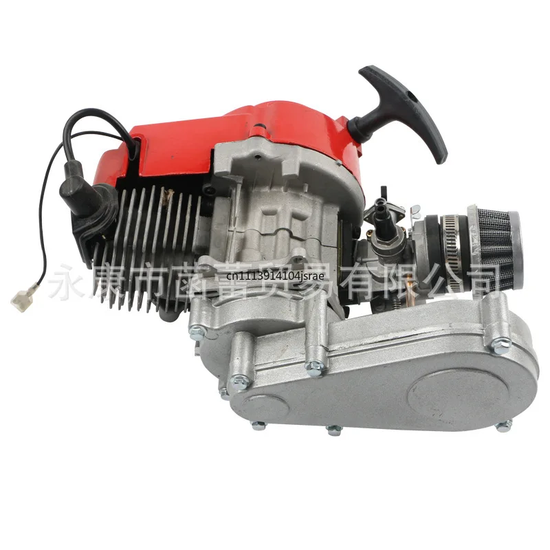For 47cc 49cc 2 Stroke Complete Engine Assembly Red Starter Engine For Mini Motorcycle ATV Power Parts