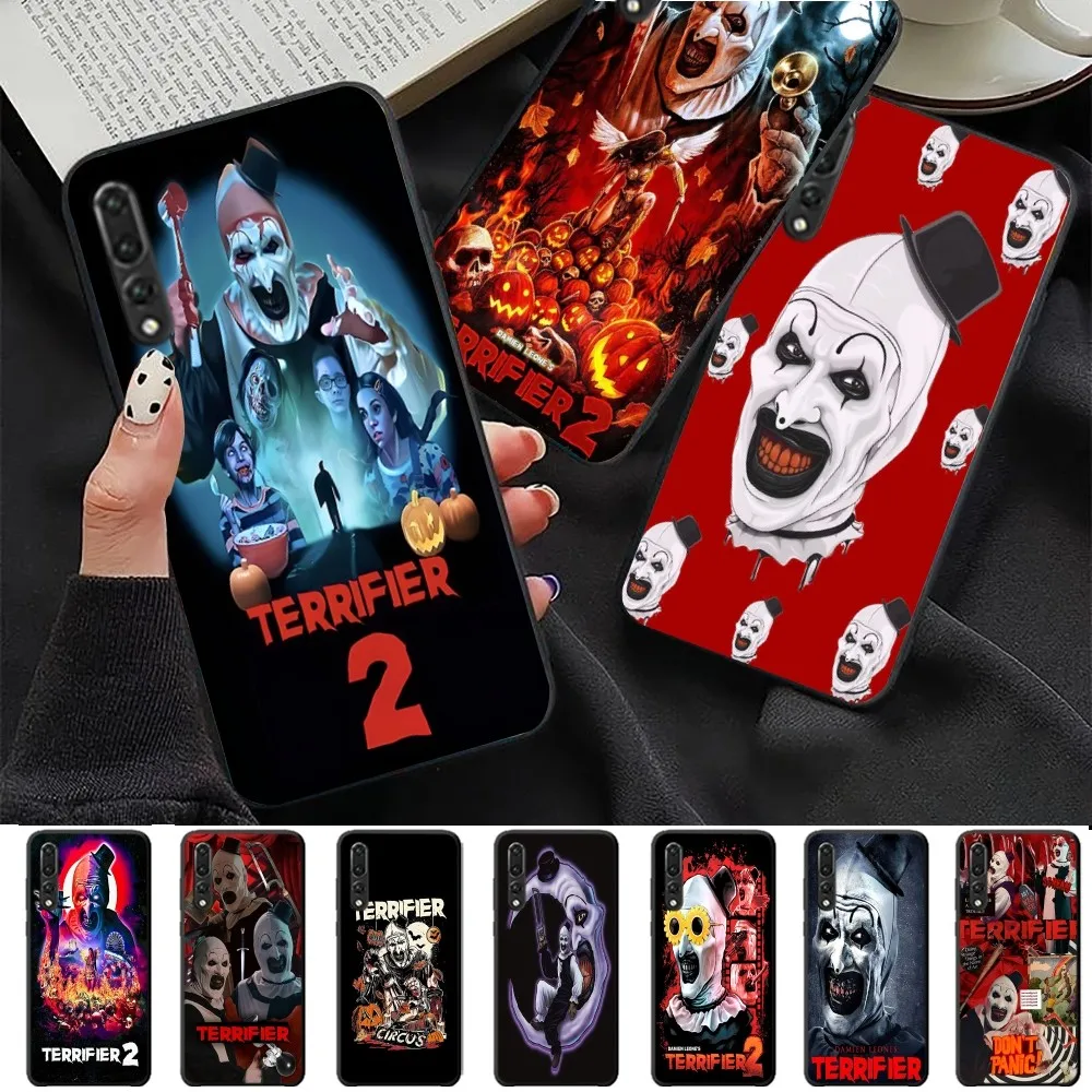 Horror Movie T-Terrifier Phone Case For Huawei P 8 9 10 20 30 40 50 Pro Lite Psmart Honor 10 Lite 70 Mate 20lite